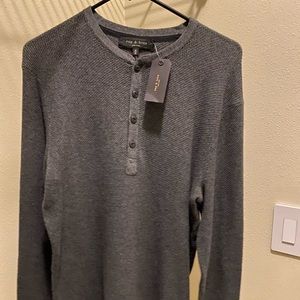 Rag & Bone Dark Grey Thermal